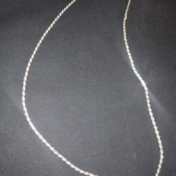 20inch Rope Chain 925 Silver