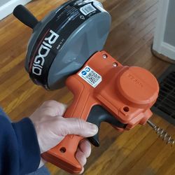 NEW  25 Ft   RIDGID  DRAIN CLEANING SNAKE 