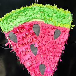 Watermelon Slice Piñata 2.3ft Long & 22 Wide