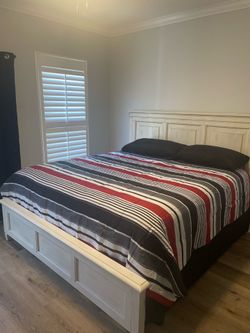 High end king bed frame