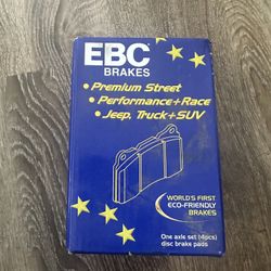 2008-2015 Mitsubishi EVO Turbo EBC Redstuff Ceramic Rear Brake Pads 