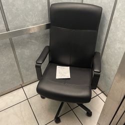 IKEA MILLBERGET Black Office Chair NEW