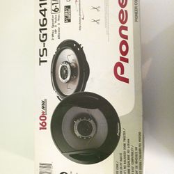 Pioneer TS-G1641R,2- Way Speakers ,6.5 In,160wmax,Brand New