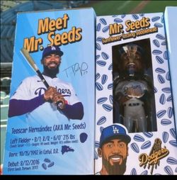 Dodgers -Teoscar Hernandez Bobblehead