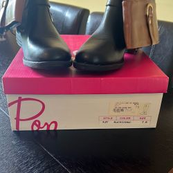 Two Tone Riding Boots