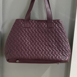 LUG TEMPO VL TOTE- WINE RED - VEGAN LEATHER Bag . Excellent condition!