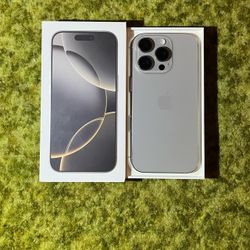 iPhone 16 Pro | 256GB | Natural Titanium | Factory Unlocked