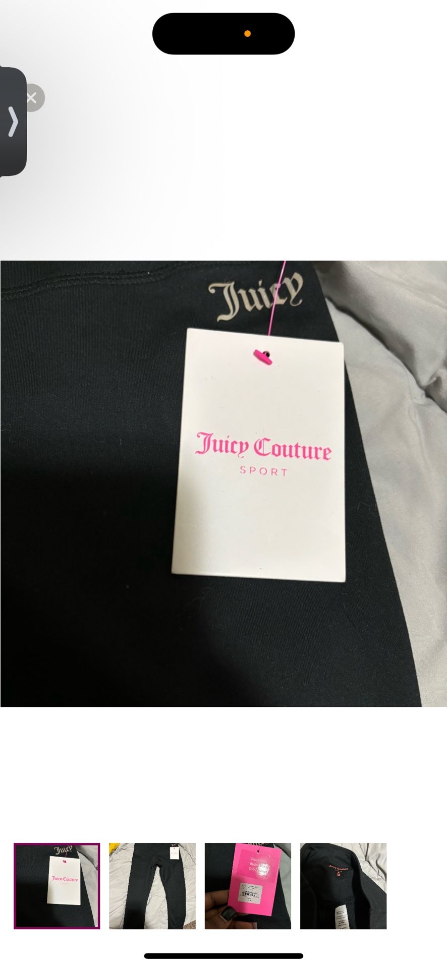 Juicy Couture Sport Black Pants