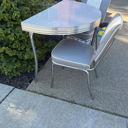 Half antique table