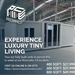 20x40 Tiny Home – $49,999 | Rural Perris Living