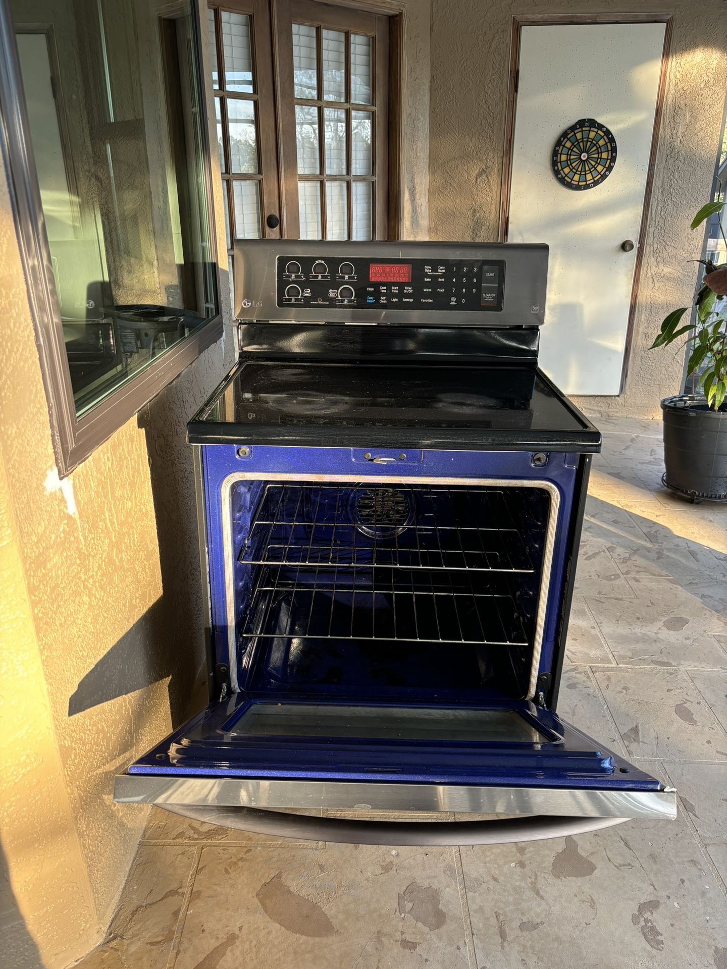 LG STOVE Electric Stainless steel convection oven
