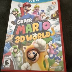 Super Mario 3d World : Wii U