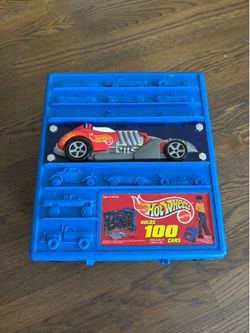 Vintage Hot Wheels Rolling Case