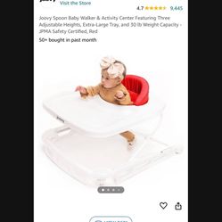 New Joovy Baby Walker 