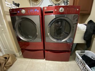 Kenmore Elite Front-Load Washer AND Dryer with bottom Drawers