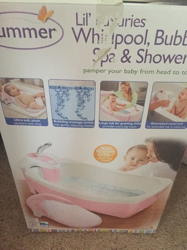 Summer Infant Lil Luxuries Whirlpool Bubbling Spa Shower For Summer Infant Lil Luxuries Whirlpool Bubbling Spa Shower