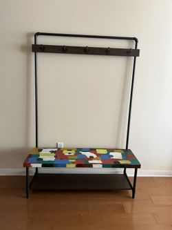 Hanger Coat And Shoe Rack