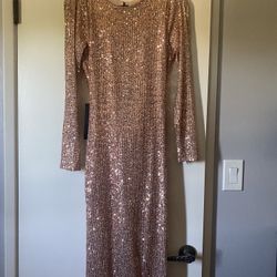 Brand New With Tags Bebe Sequin Dress - Small 
