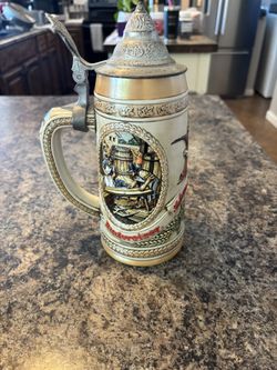Budweiser Lidded Stein Anheuser-Busch Limited Edition E Series