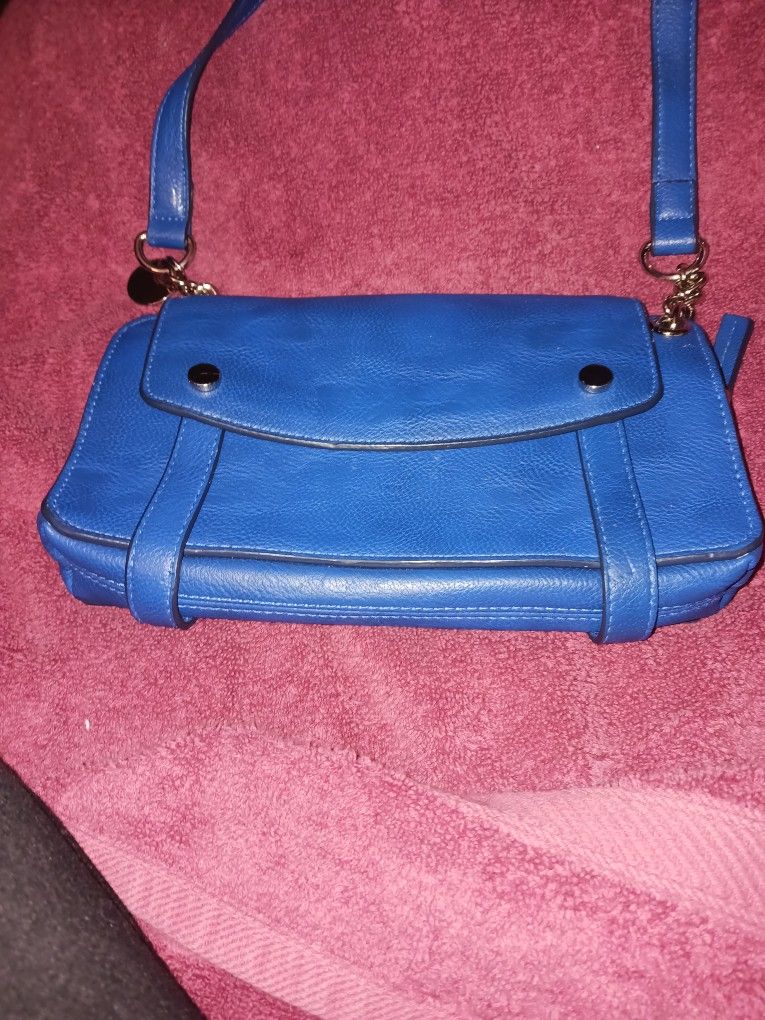 Leather Vintage New Stock Never Been Used Blue Wait A Minute Mean