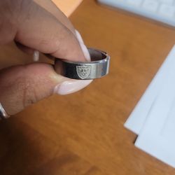 Titanium Raiders Mens ring