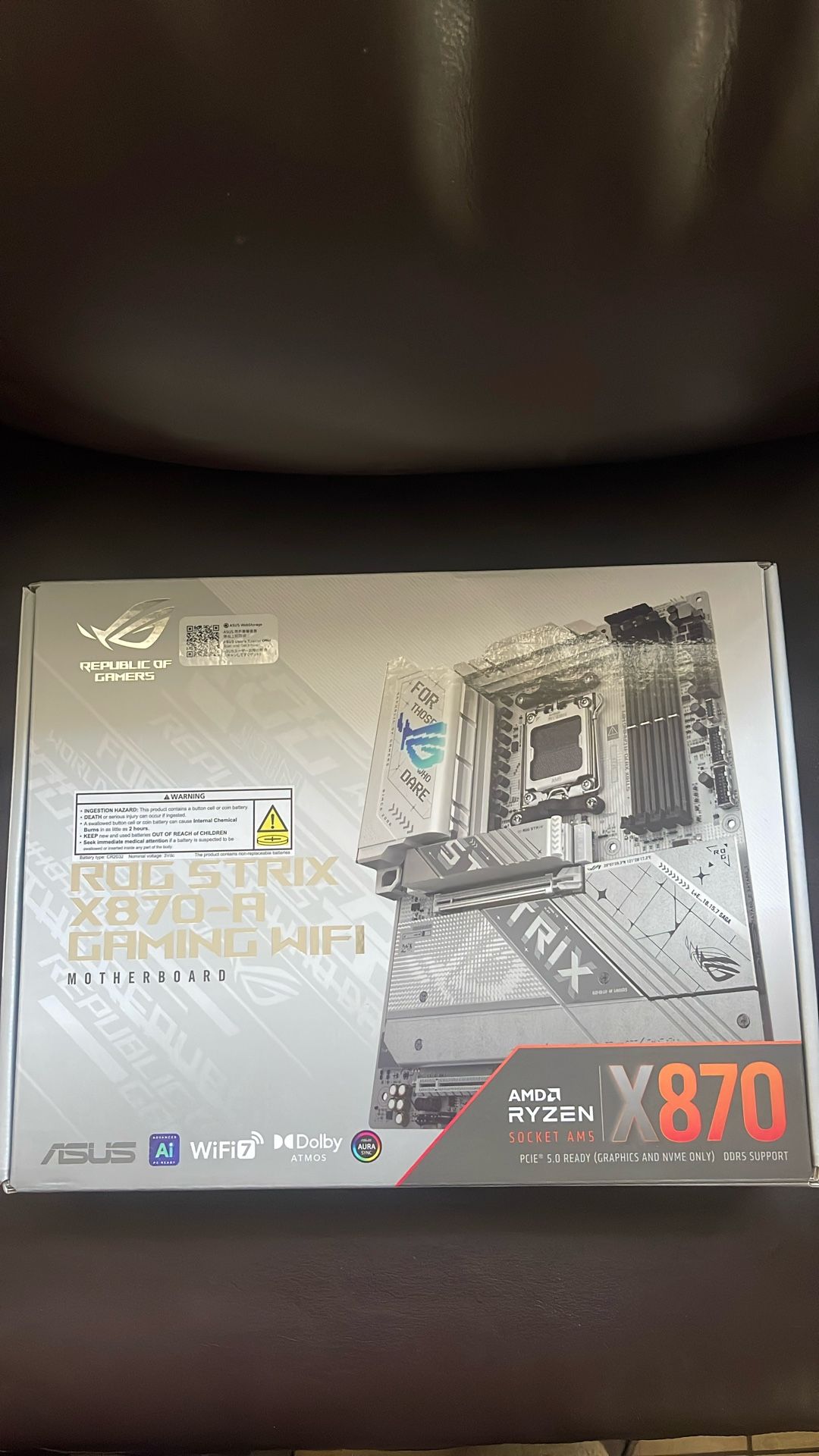 ROG Strix X870-A Gaming WiFi Motherboard 