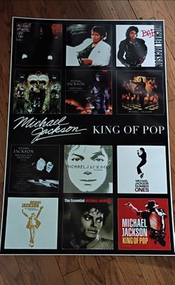 Michael Jackson Albums Poster