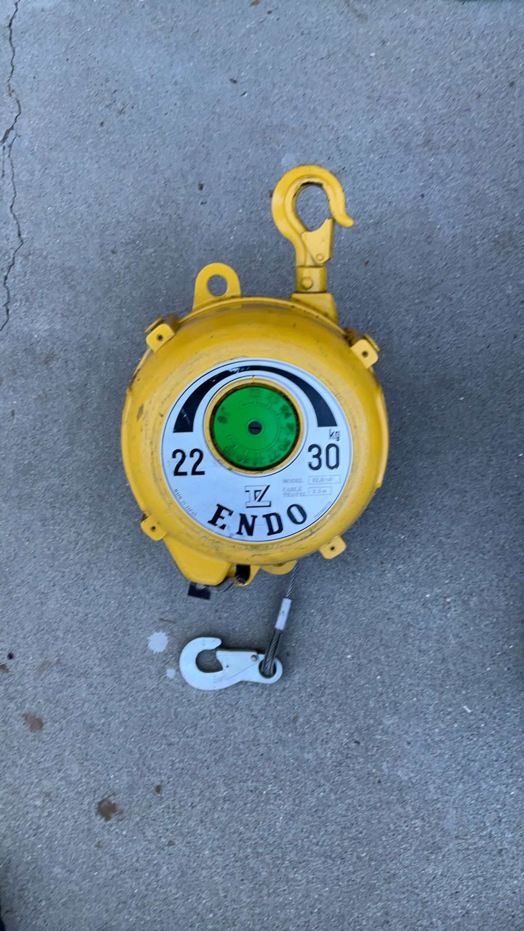 Elb – 30, ENDO Spring Balancer. Suspend Tools In A Comfortable Operating Position.