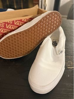 Vans Classic Slip-On White Sneakers