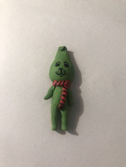 The grinch clay