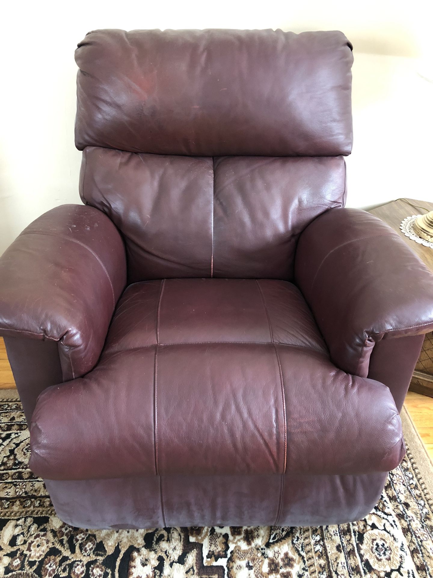 Leather Recliner 