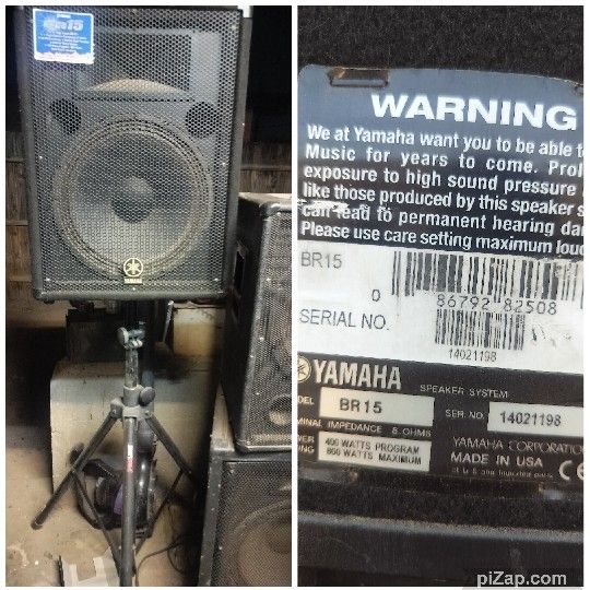 Public Address System Dj Equipment Band Speakers
