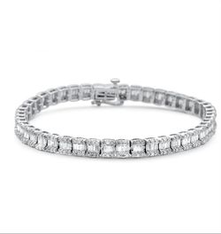 8” Diamonds Bracelet 