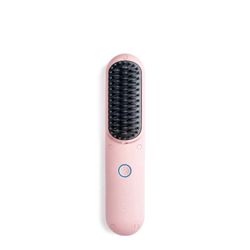 TYMO PORTA Cordless Hair Straightener Brush - Pink