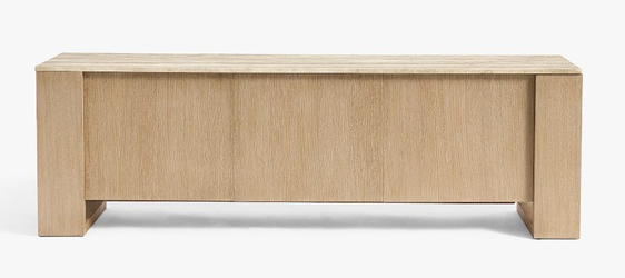Pottery Barn Travertine Media Console (70")
