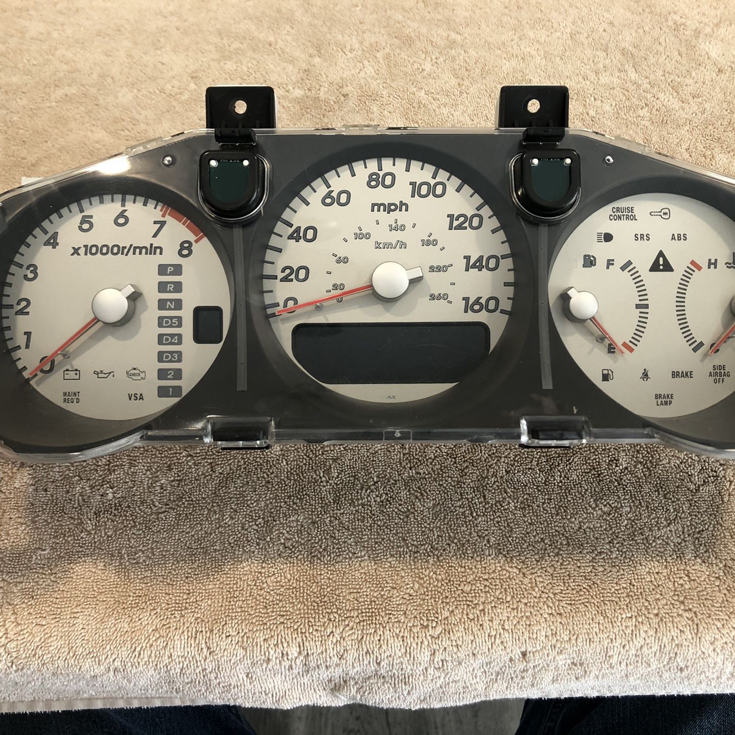 99-01,02,03 Acura TL Instrument Cluster
