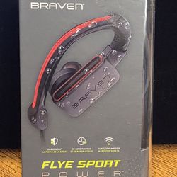 Braven Flye Sport POWER Waterproof Bluetooth Wireless Earbuds - Black