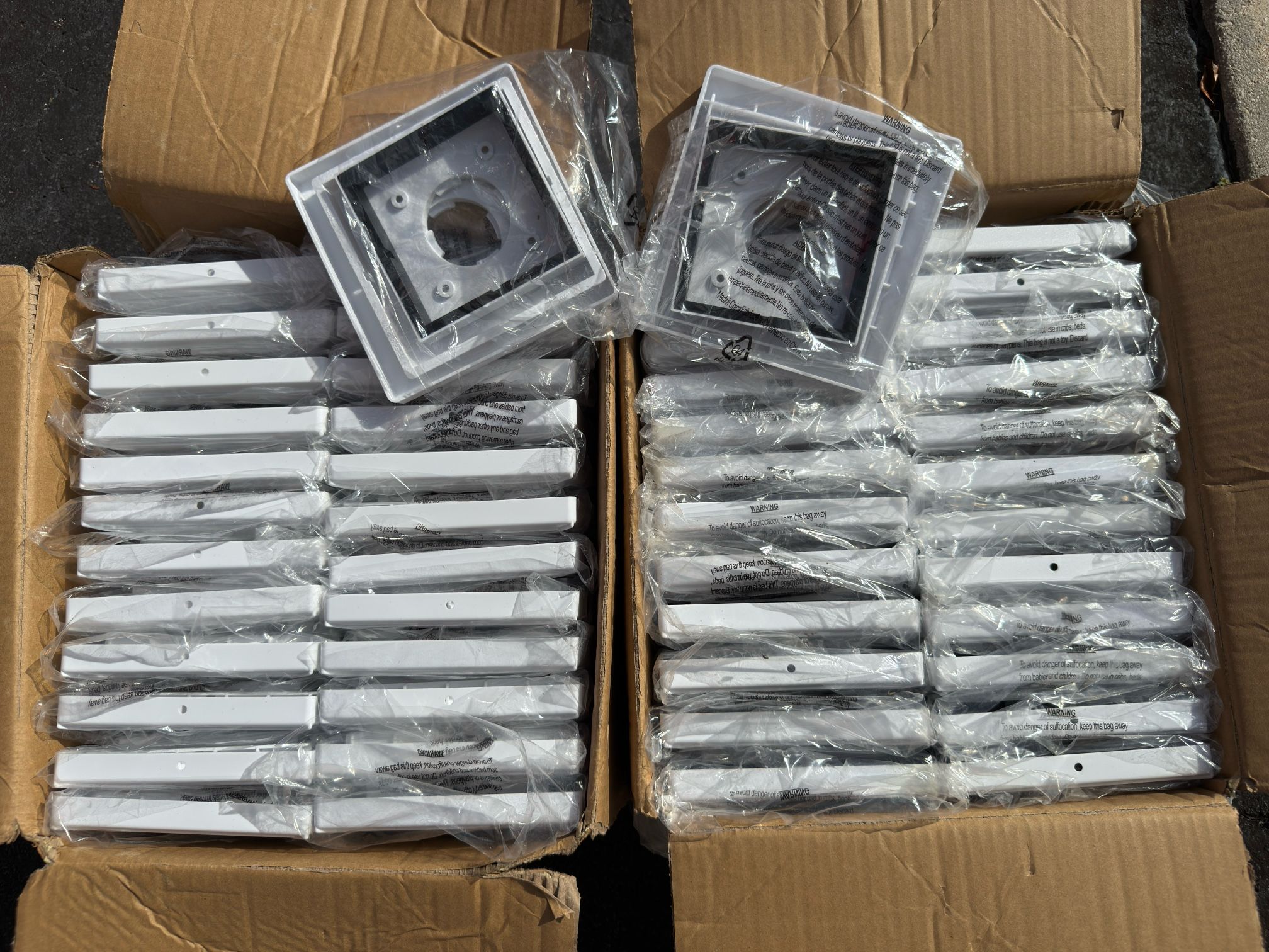 Fence Post CAPS ONLY For Wood Or Vinyl Fence Lighting Or Just Use For Fence Caps.  New Never Used. 