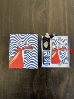 Carnival Cruise Line Card Wireless Bluetooth Speaker and Lanyard