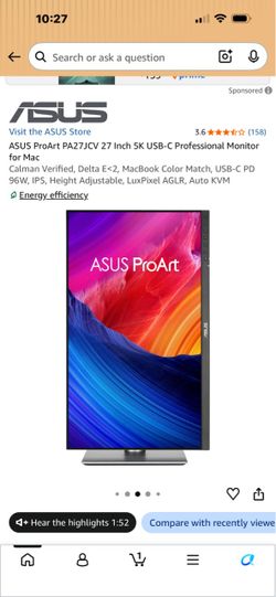 Asus monitor