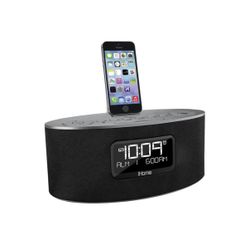 iHome FM clock radio with Lightning™ dock