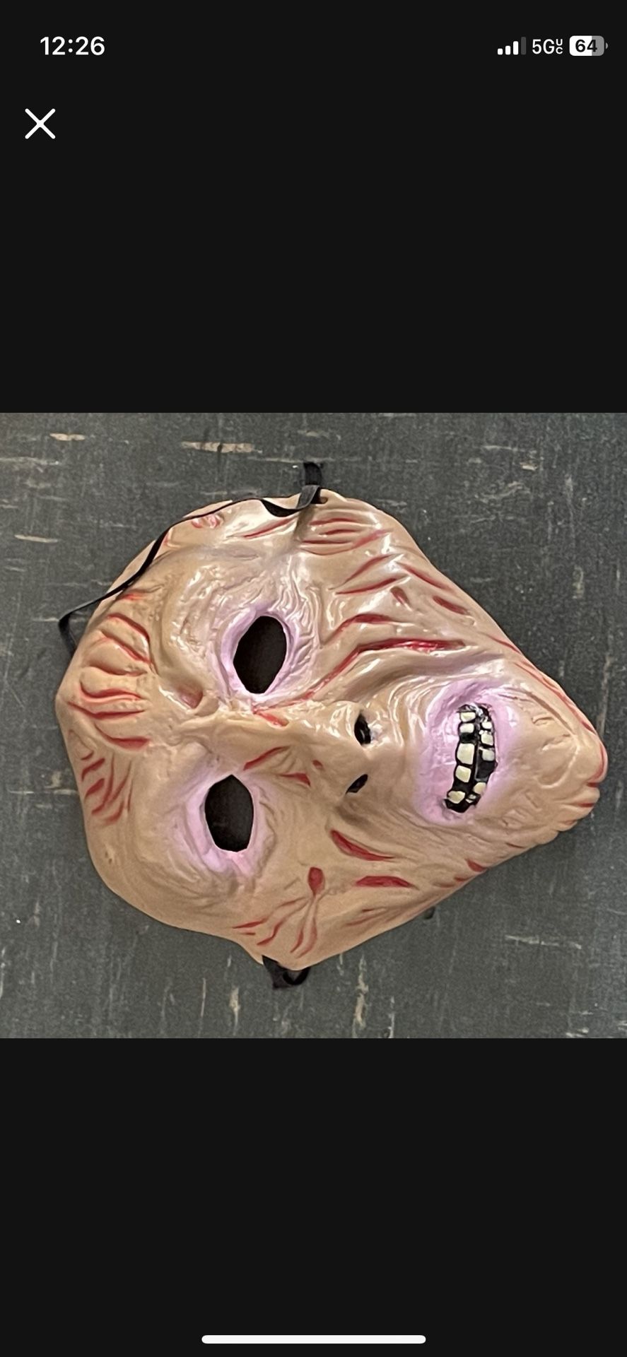 SCARY MASK RUBBER MATERIAL FIRM PRICE