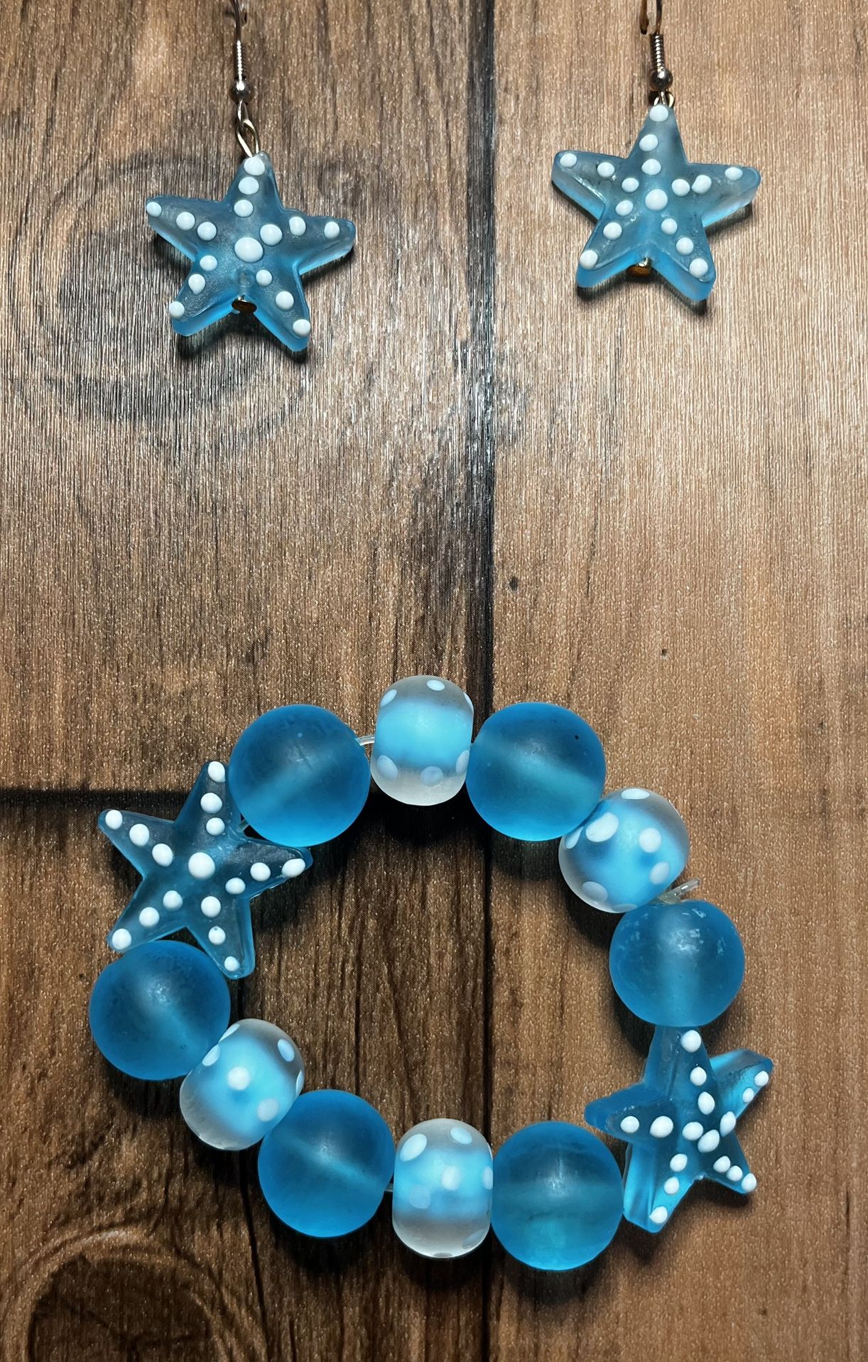 Bracelet And Earrings Set