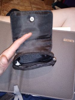 Guang Tong, Bags, Guang Tong Black Real Leather Wallet