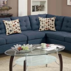 Brand New Blue Sectional Sofa (Limited Time)