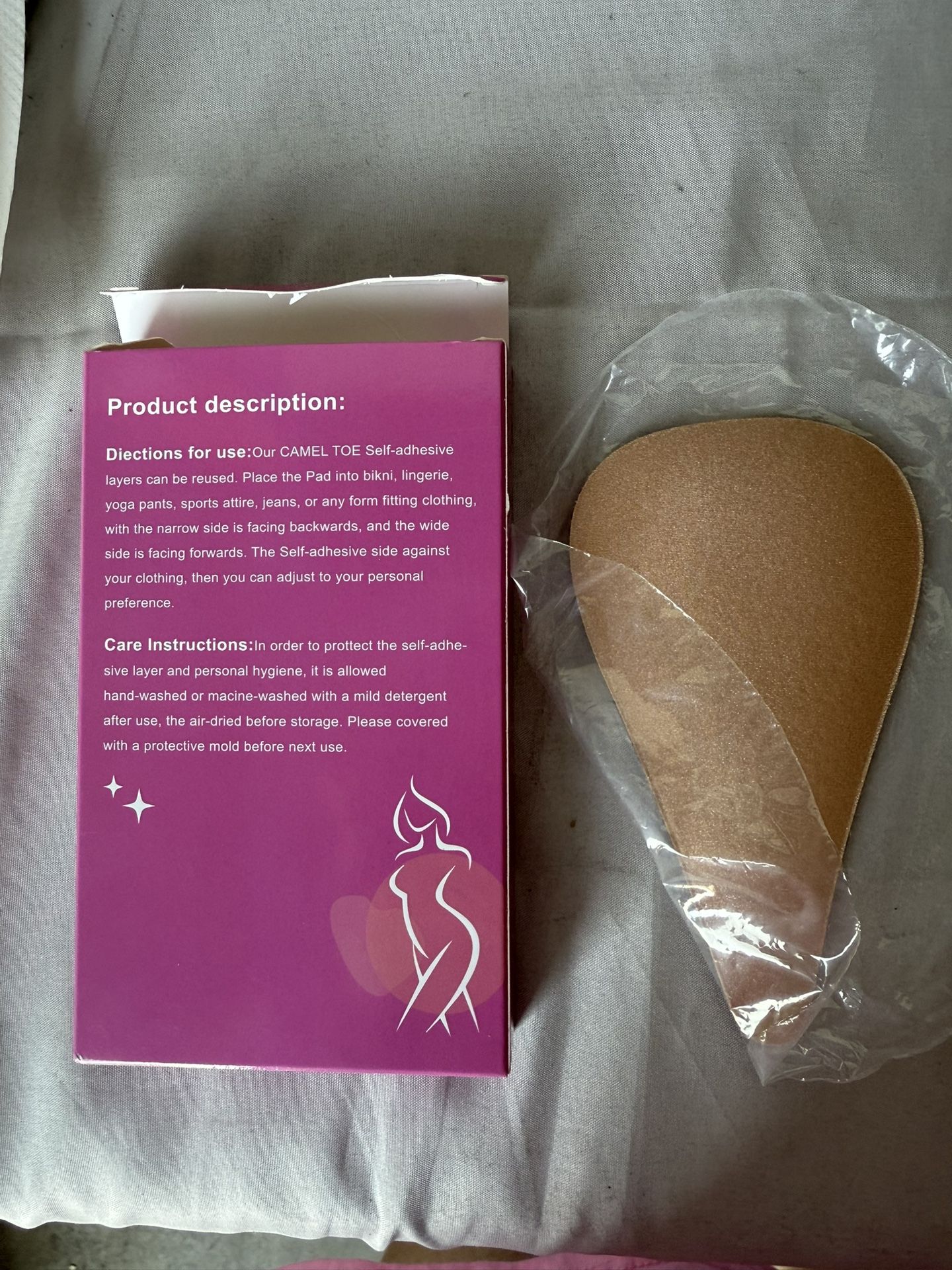 Camel Concealer Silicone Cover & Stopper - Reusable Seamless Insert for Bikini, Swimsuit, Yoga Pants