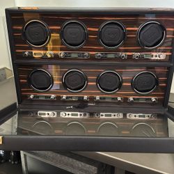 Wolf Watch Winder For 8 Watches For Sale Used