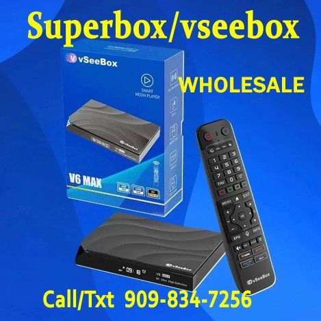 VSEEBOX V6 MAX NEW Model Wholesale reseller VSEE BOX V6 MAX SUPERBOX