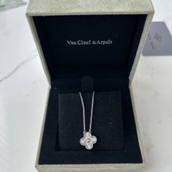  Van Cleef Style Necklace Valentines Gift 