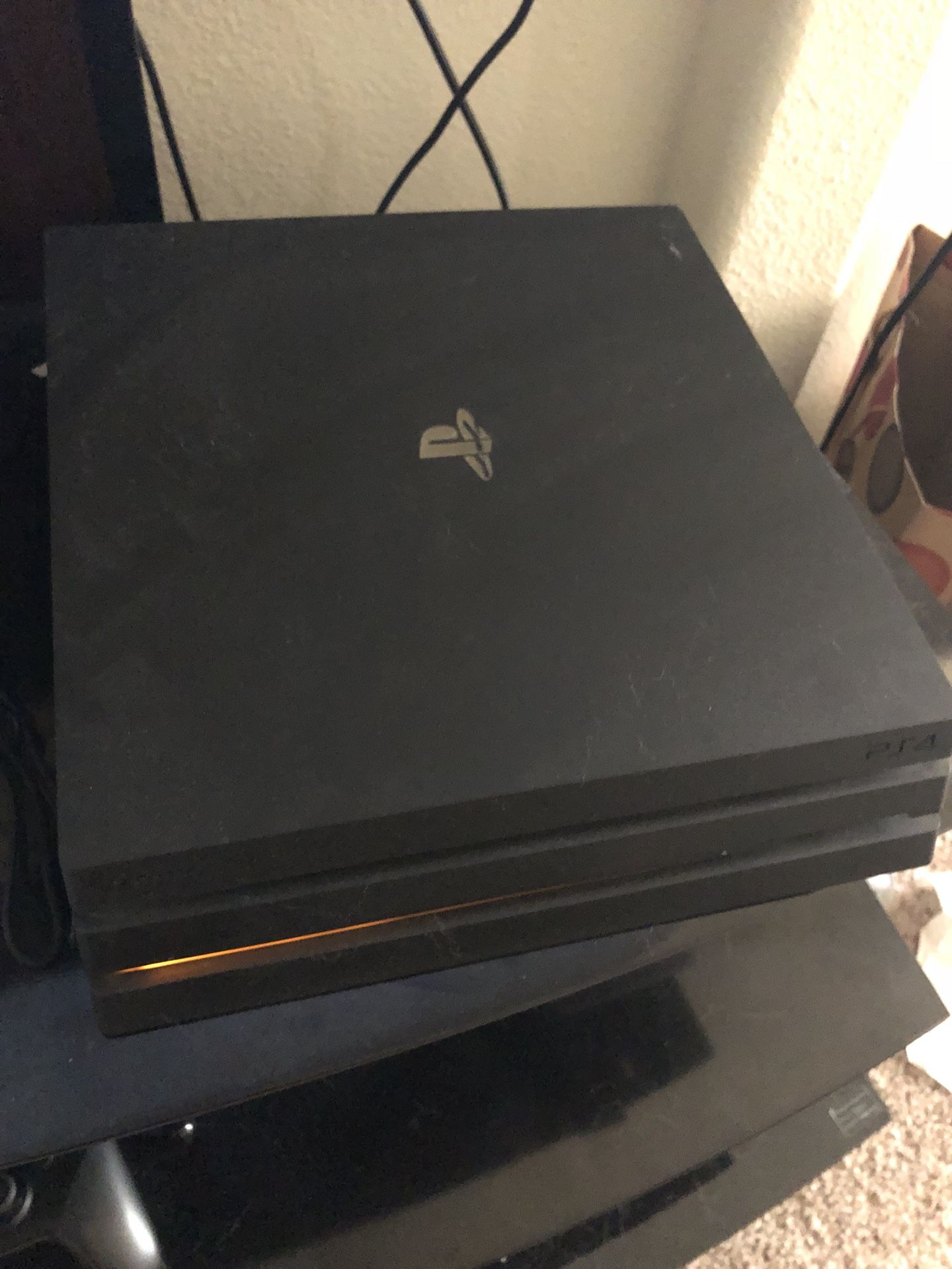 PS4 Pro 2tb internal hard drive. W/ spider-man collectors edition and 3 games.